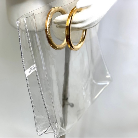 Transparent Double Gold Ring Purse - Picture 3 of 6